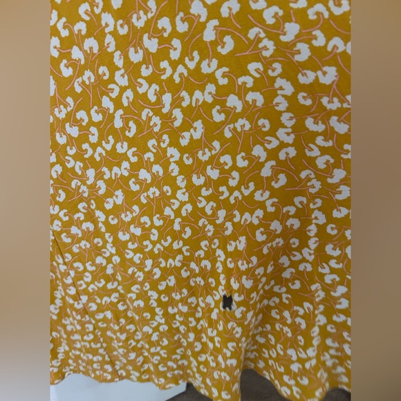 Free People Yellow Floral Wrap Dress - Picture 5 of 5